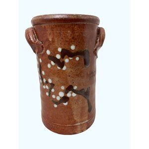 Studio Pottery Utensil Holder Kitchen Container Farm House Rustic